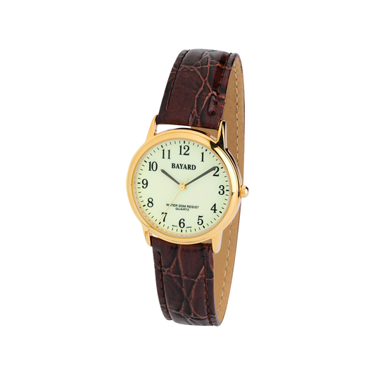 Bayard Homme Dorée et Cadran Lumineux TR037D