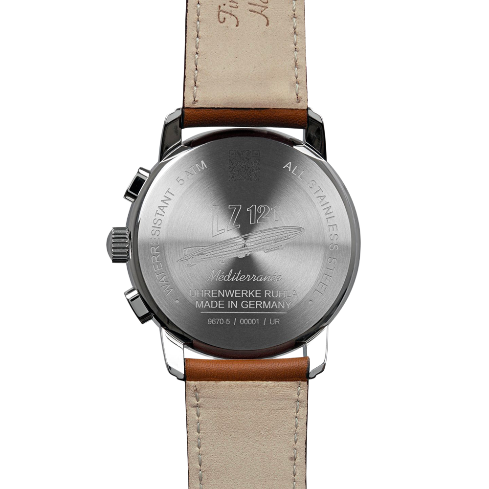 Zeppelin Méditerranée Chronographe 42mm Champagne