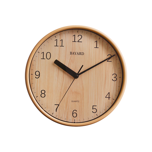 Bayard Horloge Murale Bois Silencieuse JB17.1