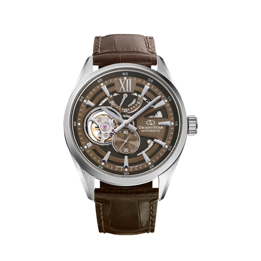 Orient Star Modern Skeleton 41mm Marron