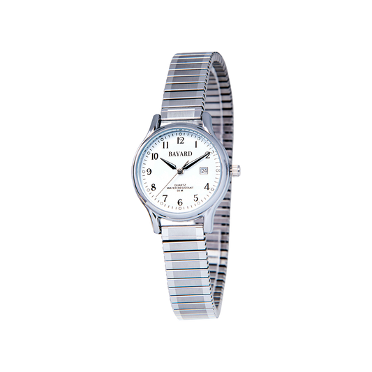 Bayard Argentée et Bracelet Extensible MX64.11