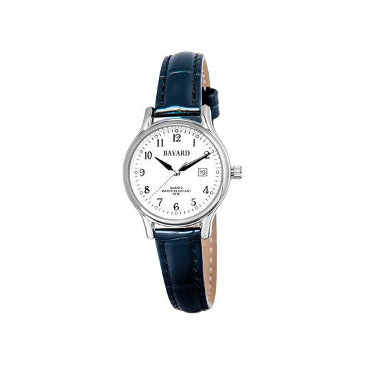 Bayard Classique Argentée et Cuir Noir MX64.1