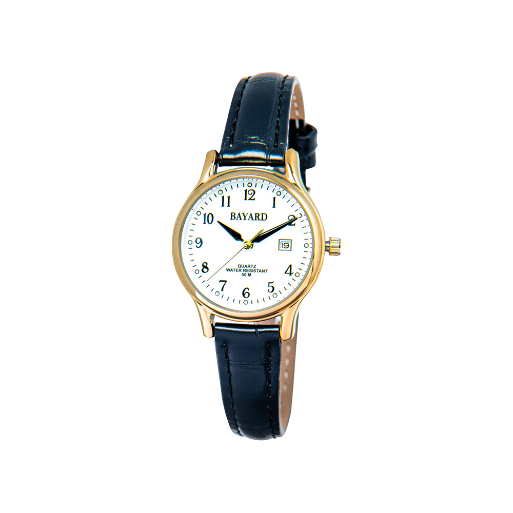 Bayard Classique Dorée et Cuir Noir MX64.2