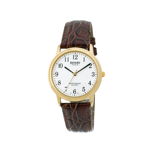 Bayard Homme Ronde Dorée TR037A