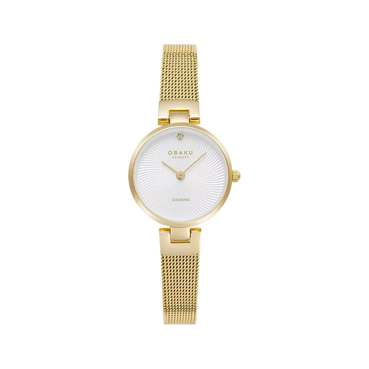 Obaku Diamant Petite Gold