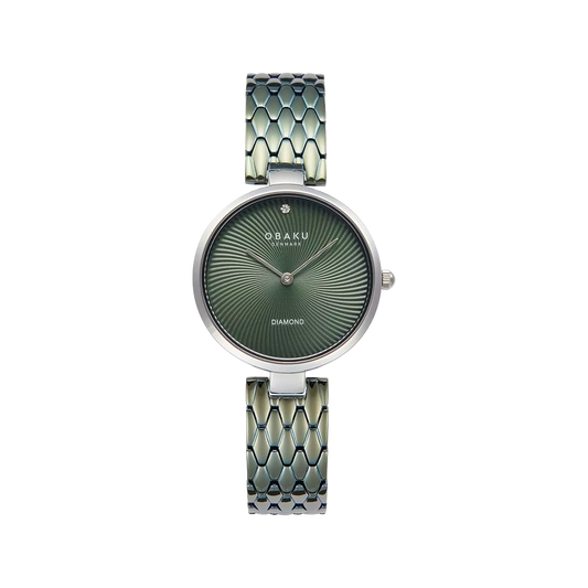 Obaku Fashion Diamond Bicolor