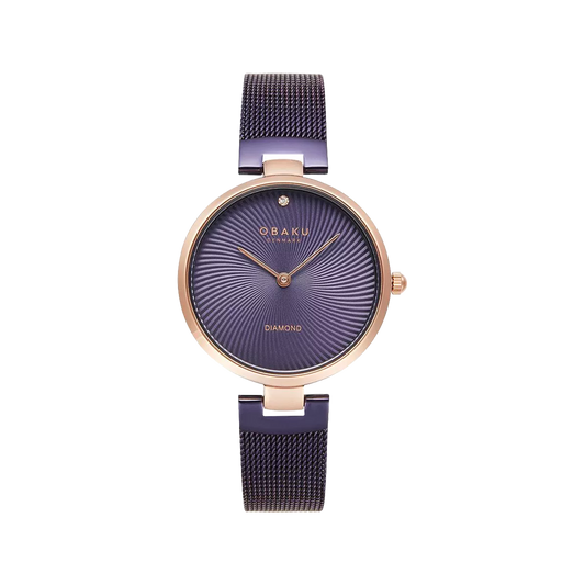 Obaku Fashion Diamond Violet