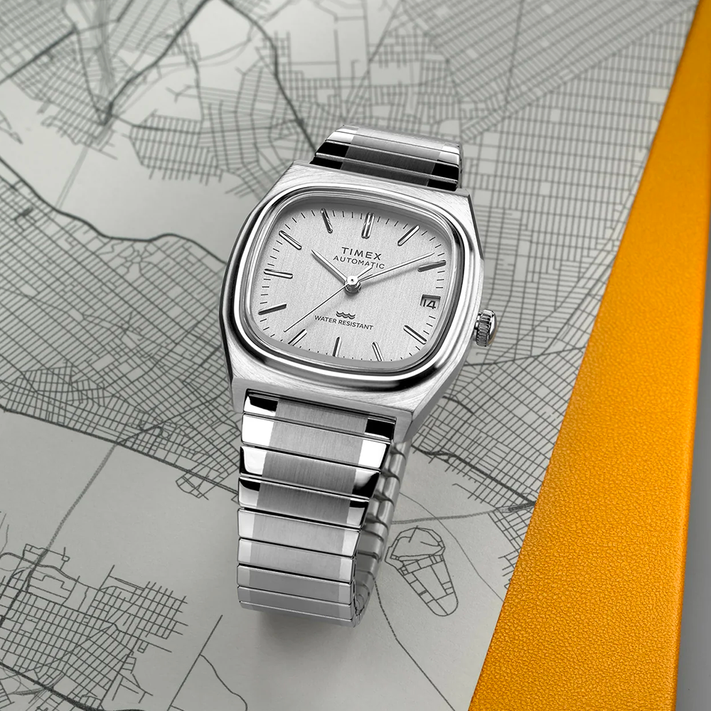 Timex Automatic 1983 E Line Reissue 34mm