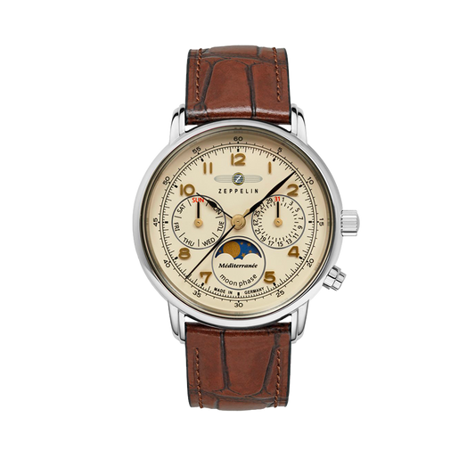 Zeppelin Méditerranée Lady Moonphaese 36mm