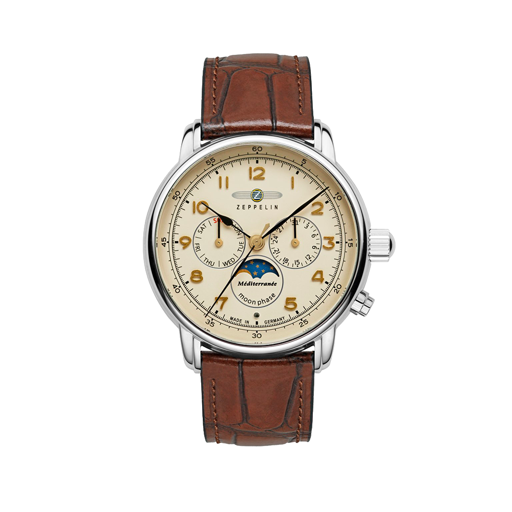 Zeppelin Méditerranée Moonphase 42mm