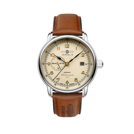 Zeppelin Méditerranée Automatique "24h" 40mm Champagne