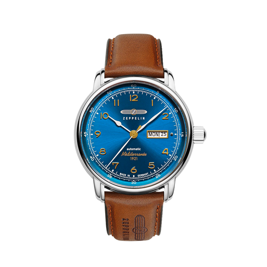 Zeppelin Méditerranée Automatique 40mm Bleu