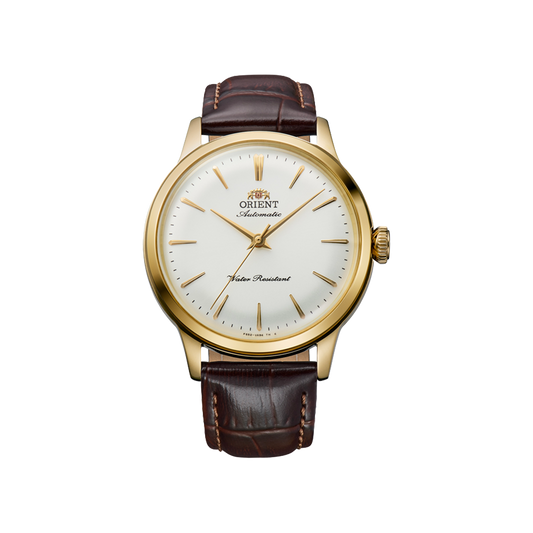 Orient Bambino 36mm Acier Doré RA-BB0101S30B
