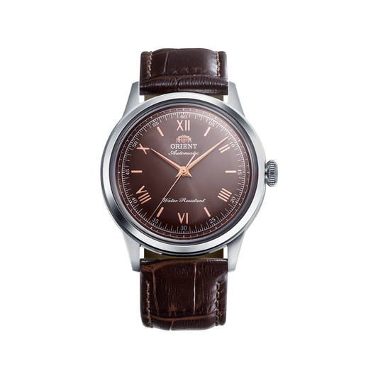 Orient Bambino 38mm No Date Marron