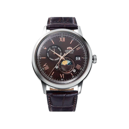 Orient Bambino Sun & Moon Marron