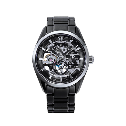 Orient Star M34 F8 Full Skeleton Édition 75ème Anniversaire Gris