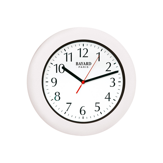 Bayard Pendule Murale Blanche Tradition NS69.2