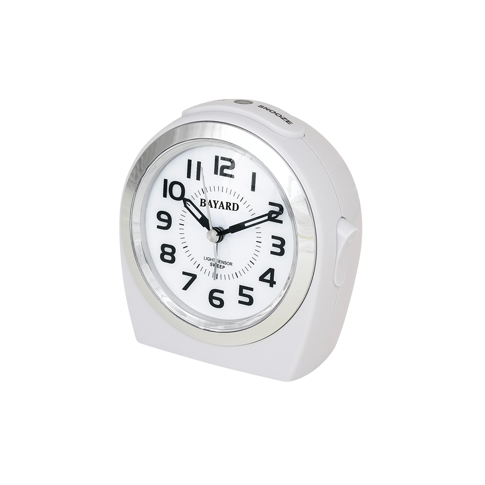Bayard Analogique Blanc Silencieux et Lumineux ST910.2