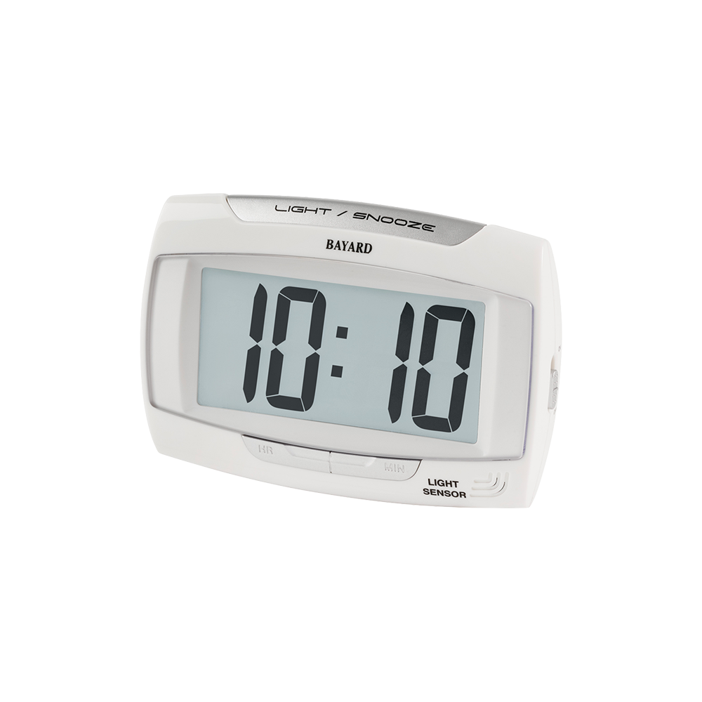 Bayard Digital Blanc Affichage LCD ST810.2