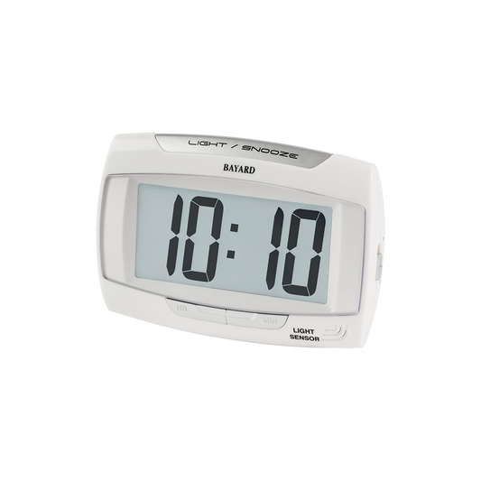 Bayard Digital Blanc Affichage LCD ST810.2