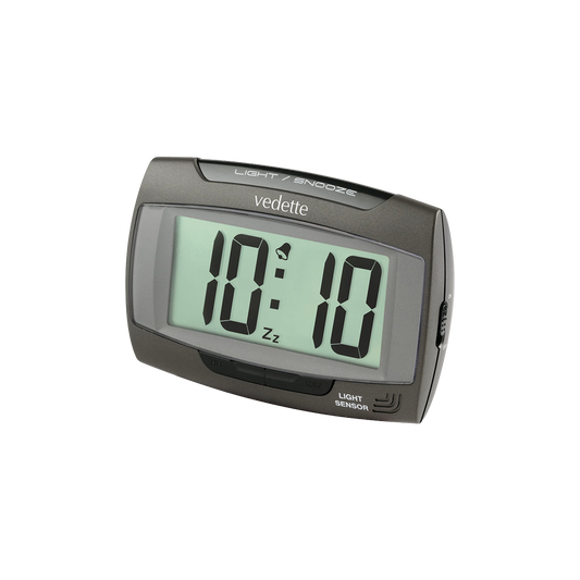 Vedette Digital Métal Noir VR30055