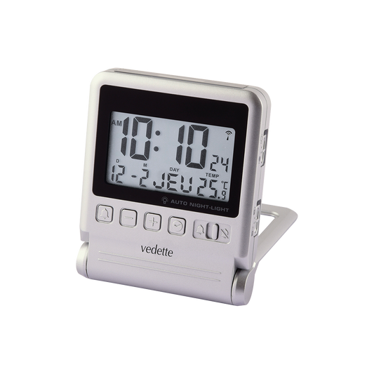 Vedette Réveil de Voyage LCD VR30089
