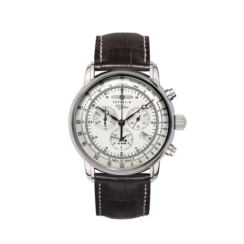 Zeppelin 100 Jahre Alarm Chronograph 42mm