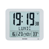 Digitale Bayard Horloge Murale Radio-Pilotée KW93.19