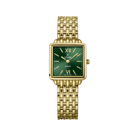Cover Lovis Square Verte et Or