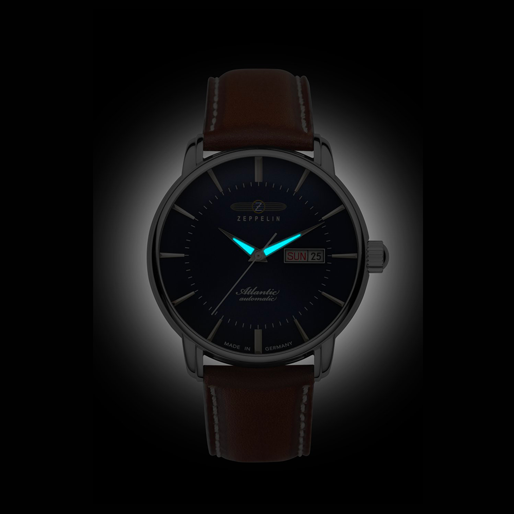 Zeppelin Atlantic Automatique 40mm Bleu