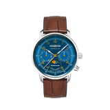 Zeppelin Méditerranée Lady Moonphase 36mm Bleu