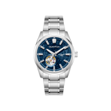 Quantum Flow 41mm Cadran Bleu Cœur Ouvert QMG1192B.390