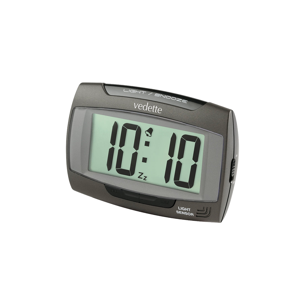 Vedette Digital Métal Noir VR30055